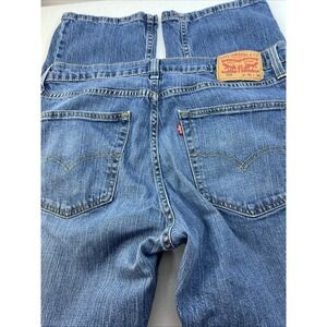 Levis 559 Blue Denim Jeans Mens Relaxed Straight Leg Classic Wash 36 X 32